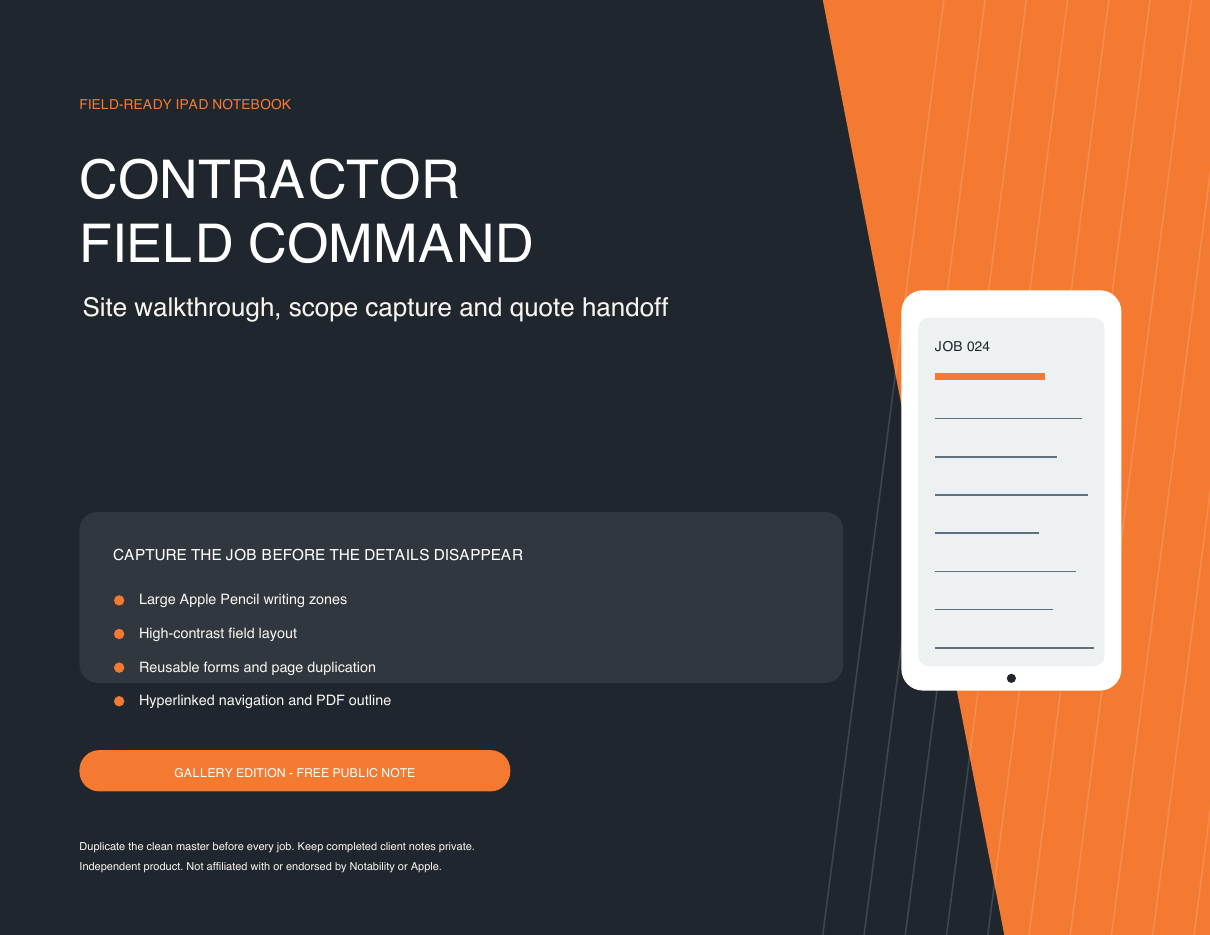 Contractor Field Command cover